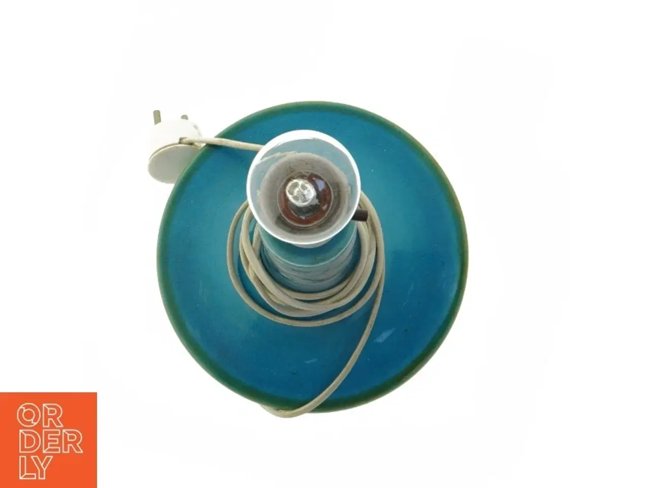 Billede 2 - Blå bordlampe søholm (str. 42 cm)