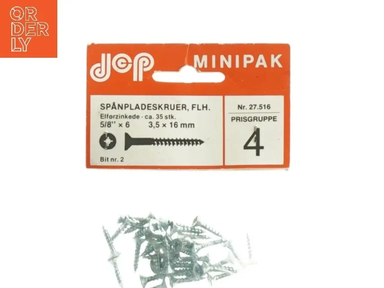 Billede 1 - Spånpladeskruer