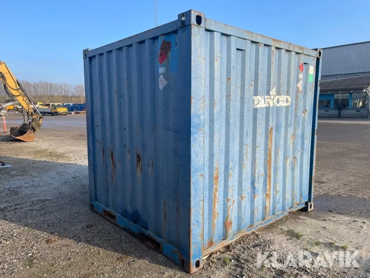 Billede 5 - Container 8 Fods med dieseltank