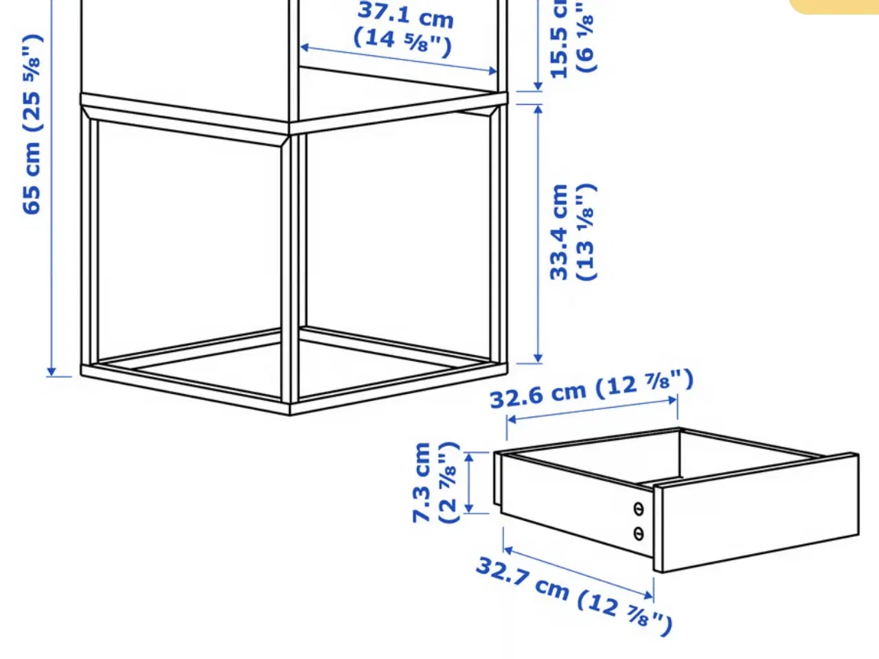 Billede 5 - Sengeborde IKEA