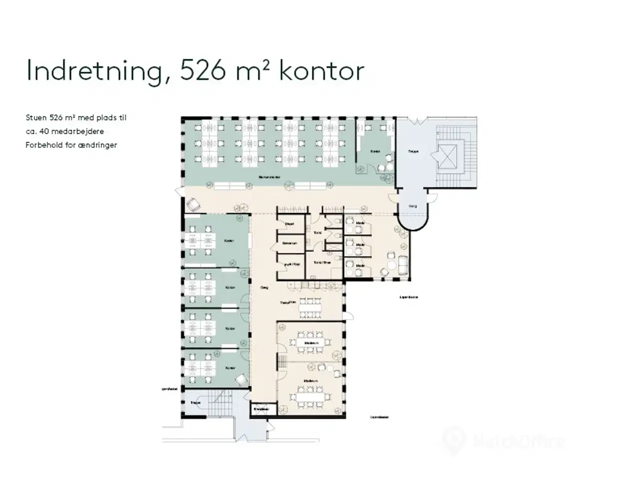 Billede 11 - Kontorlejemål på 526 m²