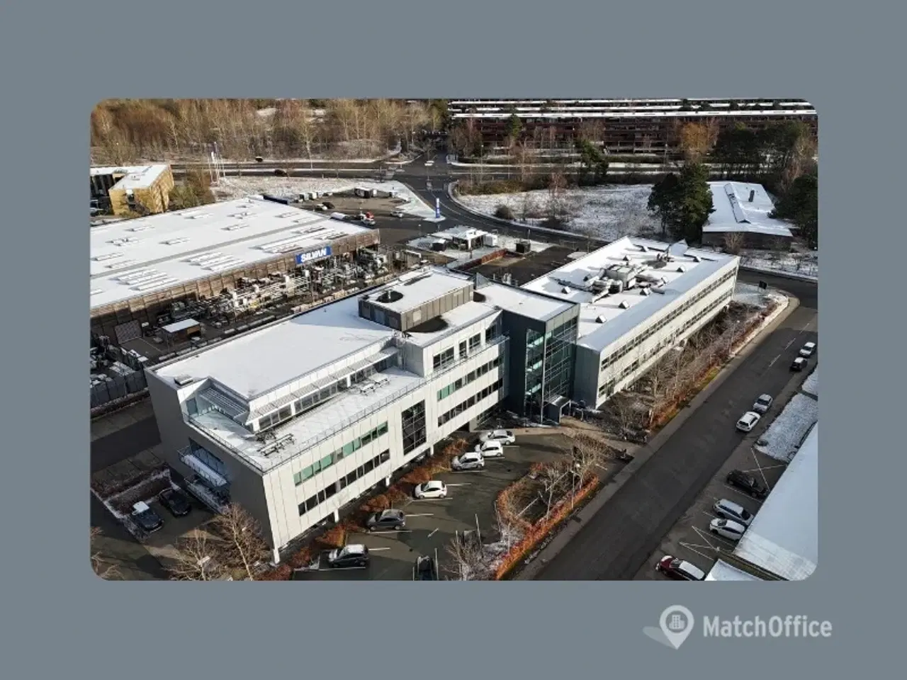 Billede 2 - Nyistandsat kontor med adgang til tagterrasse