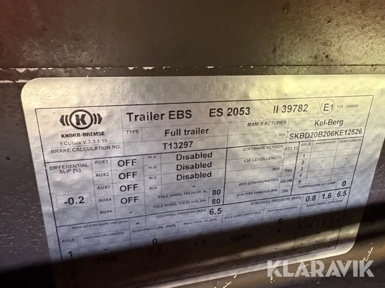 Billede 12 - Bakseanhænger KEL-berg