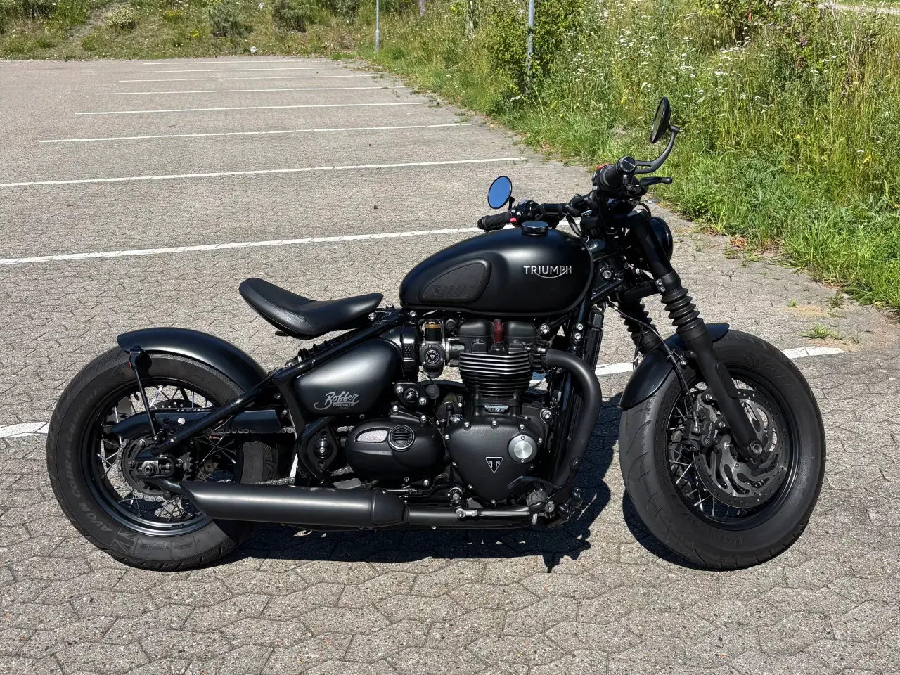 Billede 4 - TRIUMPH Bonneville Bobber Black