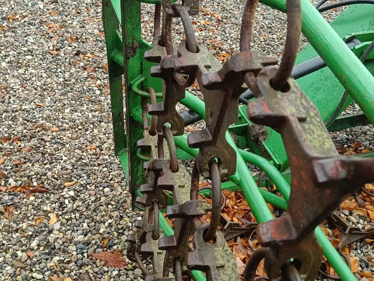 Billede 4 - - - - 5m græsmarksharve med hydraulisk opklap