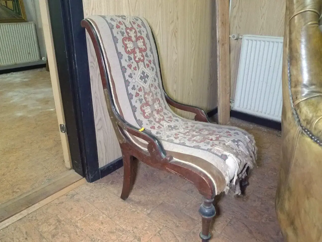 Billede 16 - 12 stk. møbler, sofa med ny stofrulle til ombetrækning