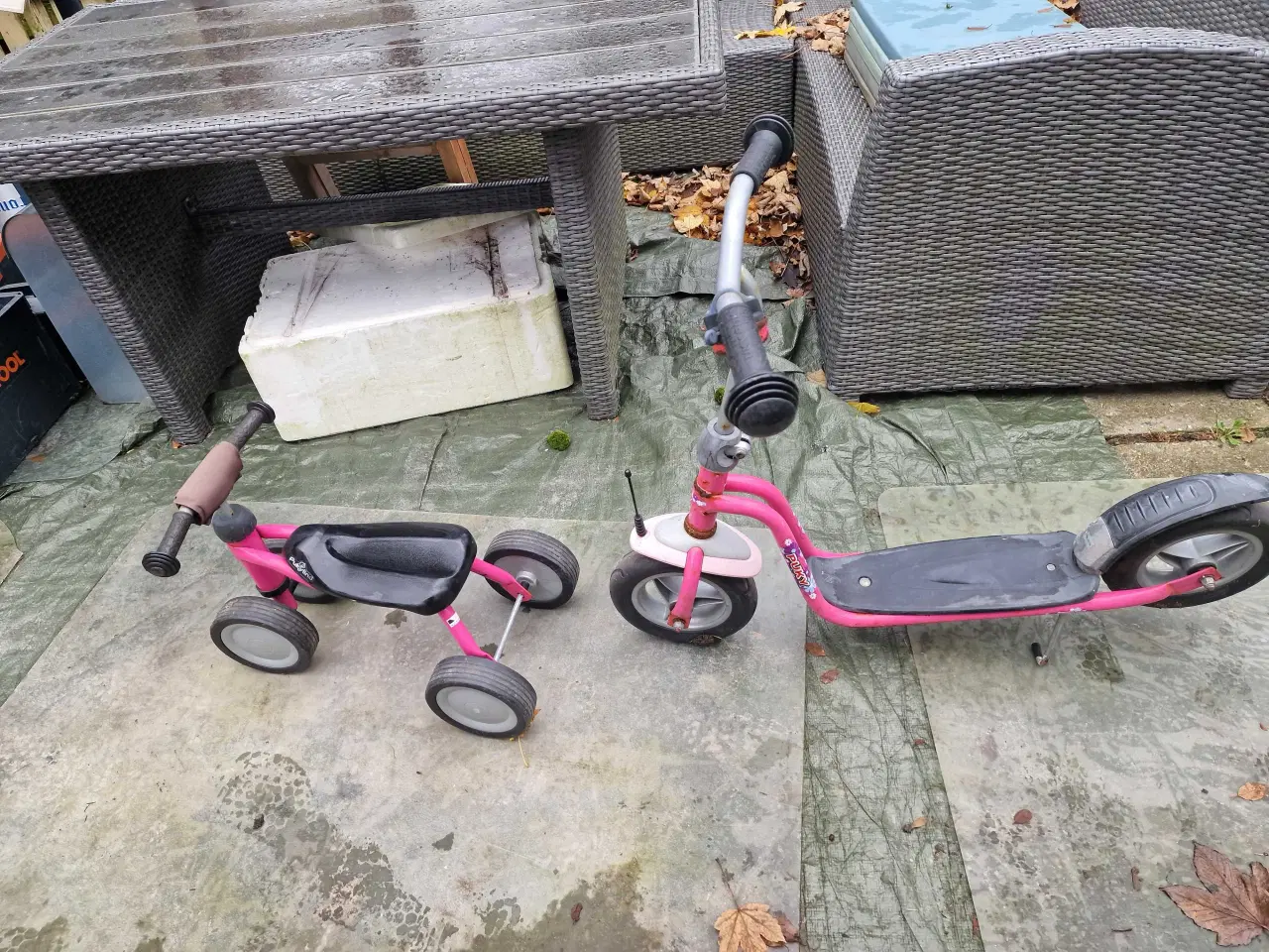 Billede 1 - PUKY løbehjul og løbecykel