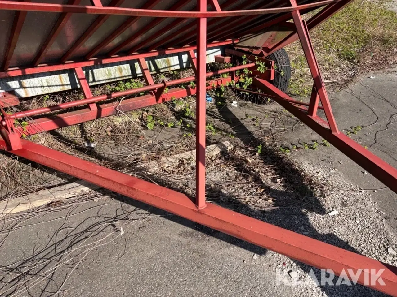 Billede 12 - Halmvogn med sider - 1 styk