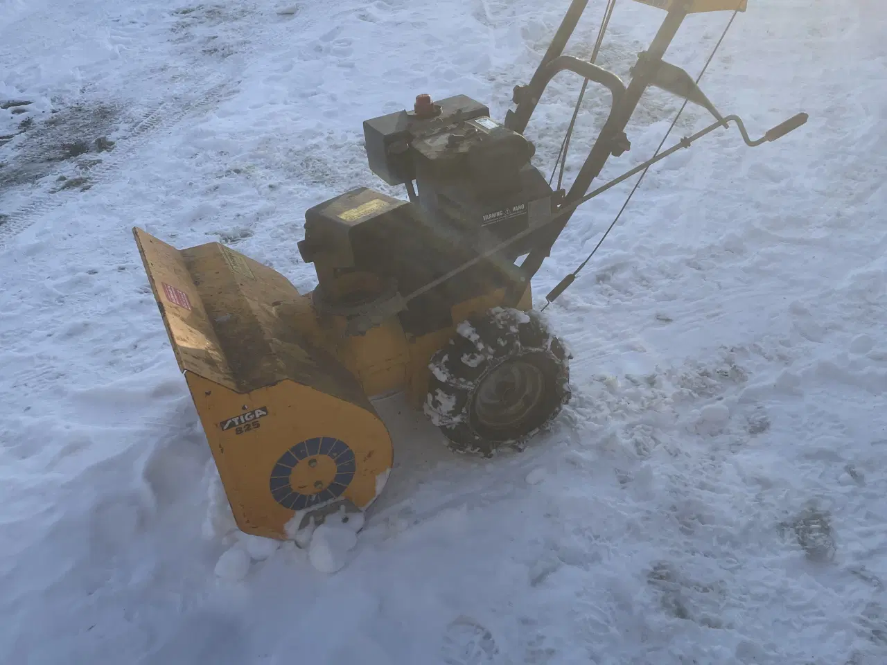 Billede 1 - Stiga  sneslynge 8hk