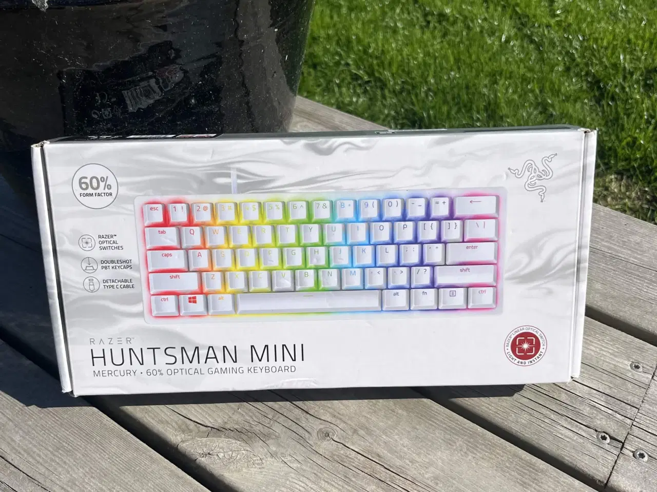 Billede 1 - Razer Huntsman Mini tastatur 60% hvid
