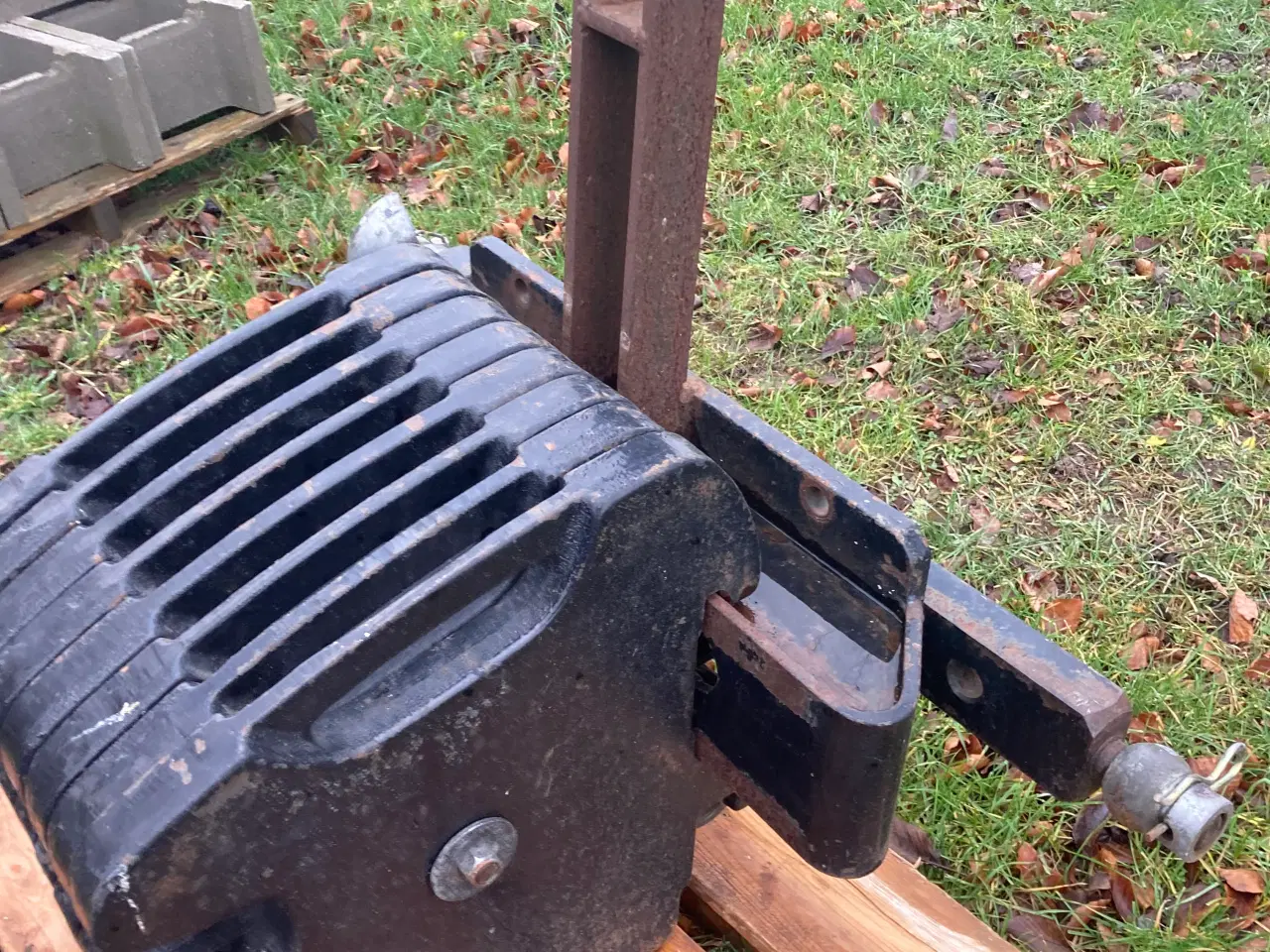 Billede 4 - vægtklodser 8x55 kg+ frontklods