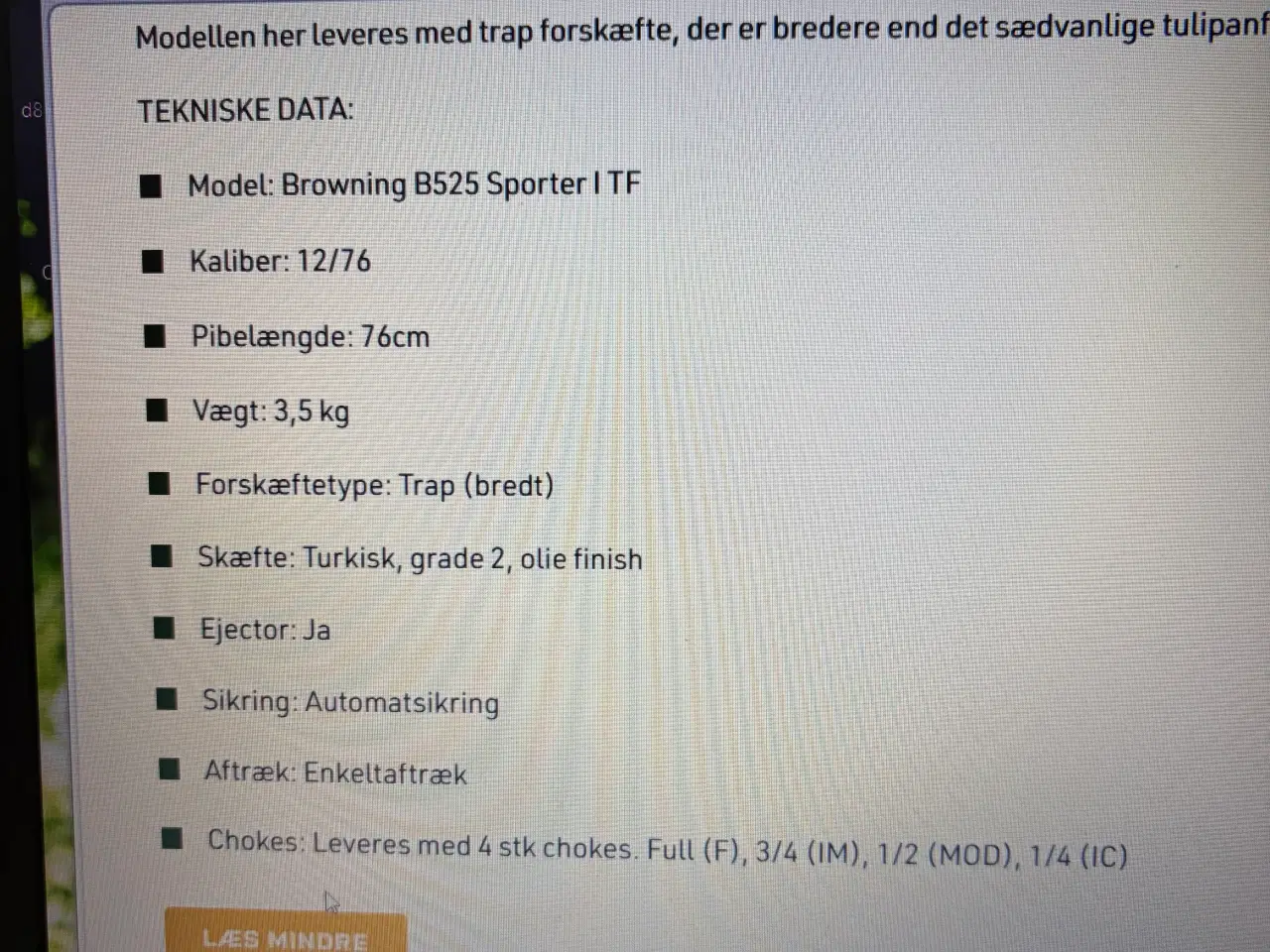 Billede 2 - Jagtgevær Browning B525 sporter 1