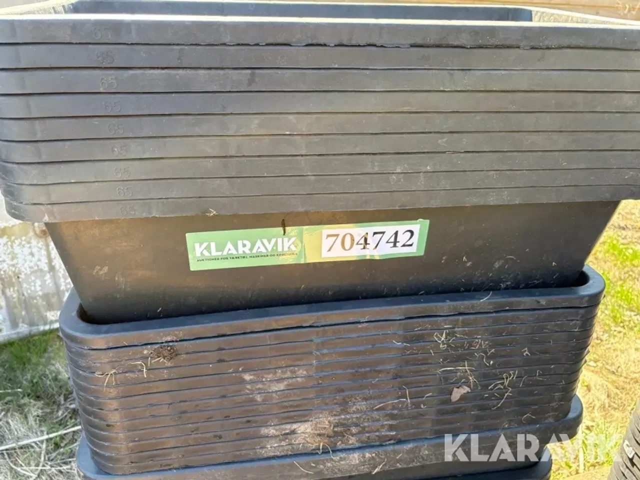 Billede 3 - Parti mørtelbaljer 65 liter182 styk