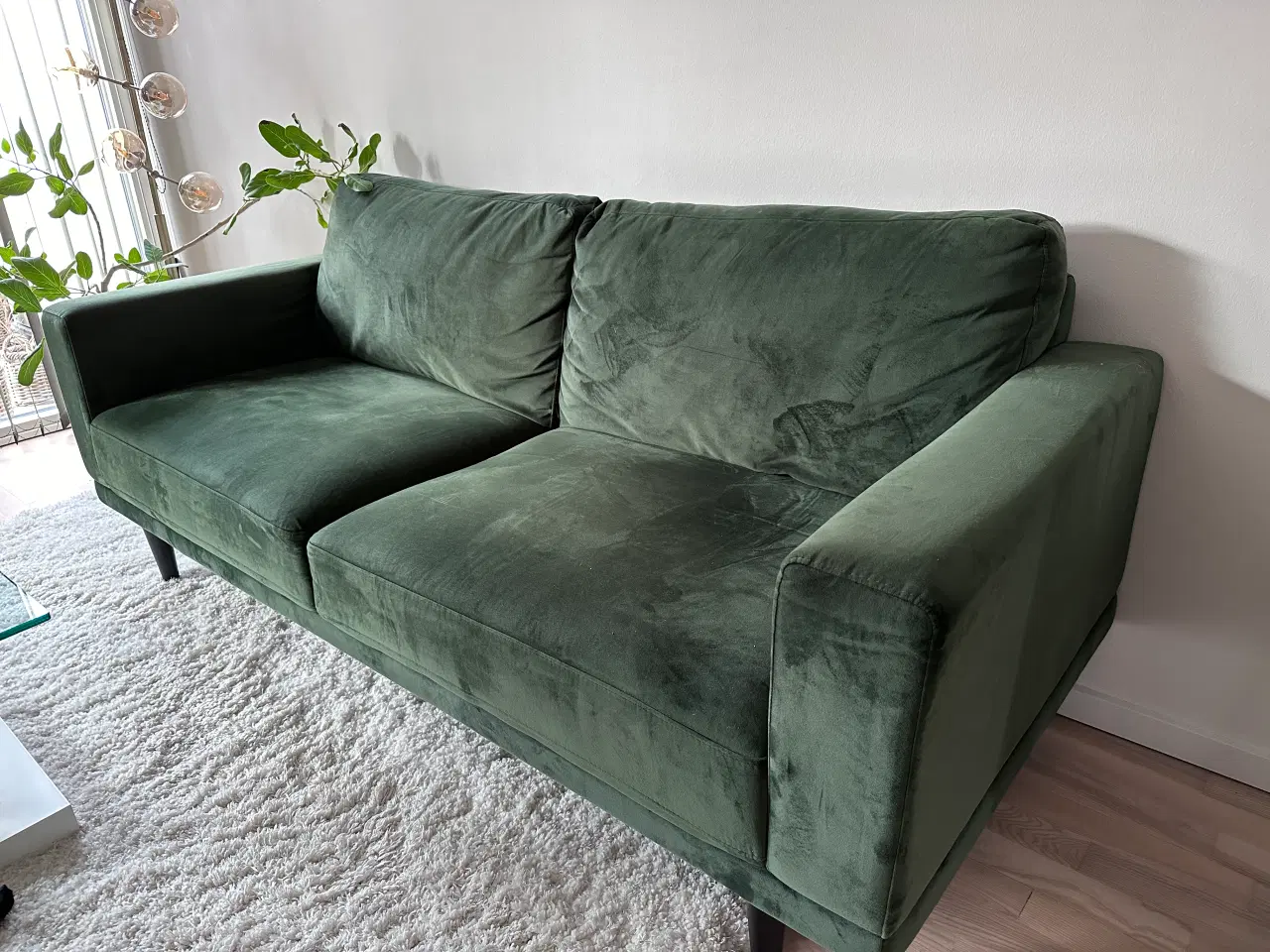 Billede 2 - Velour sofa
