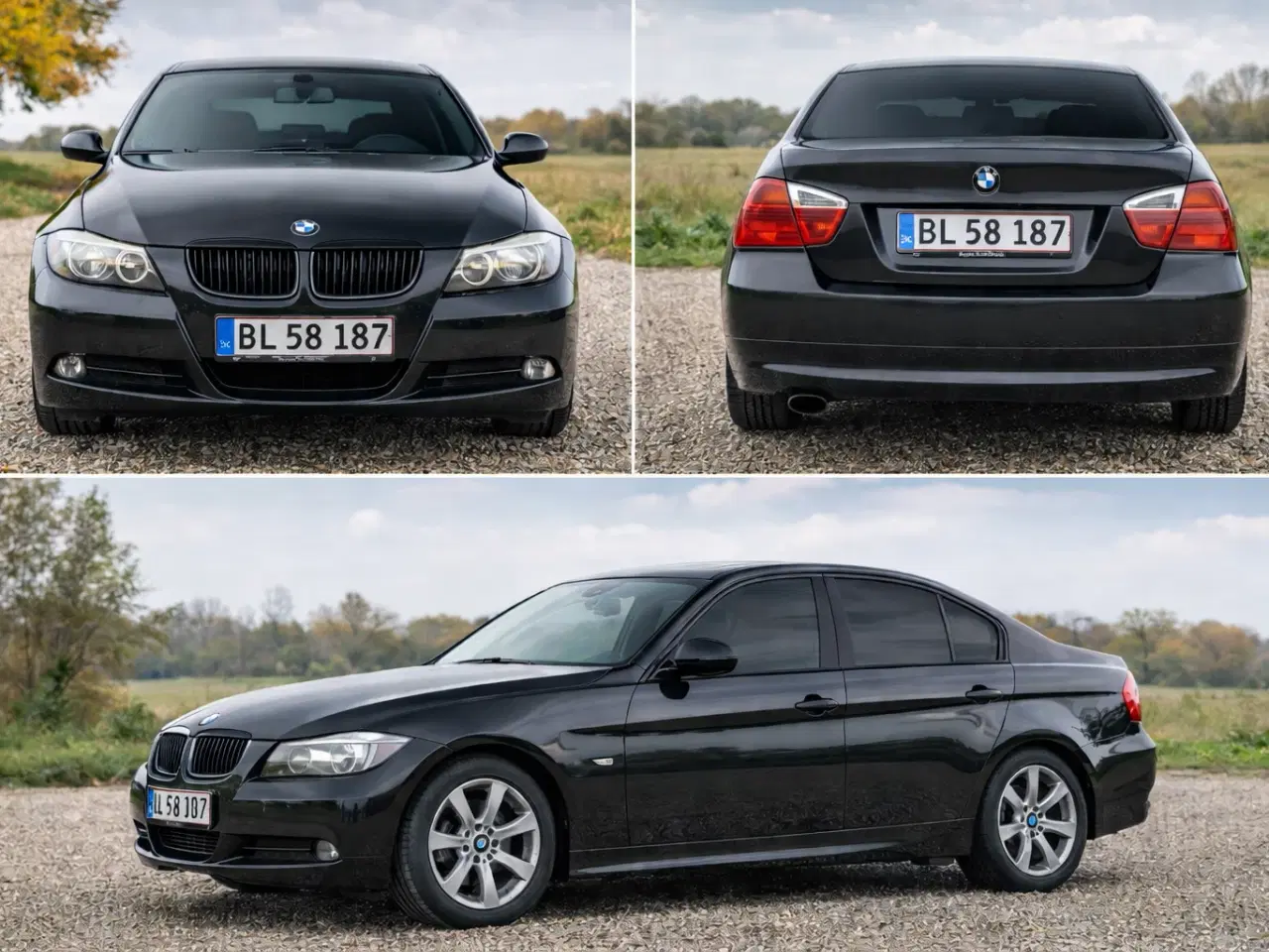 Billede 1 - BMW 320d Shadow Line – Manuel – Ny motor/kæde