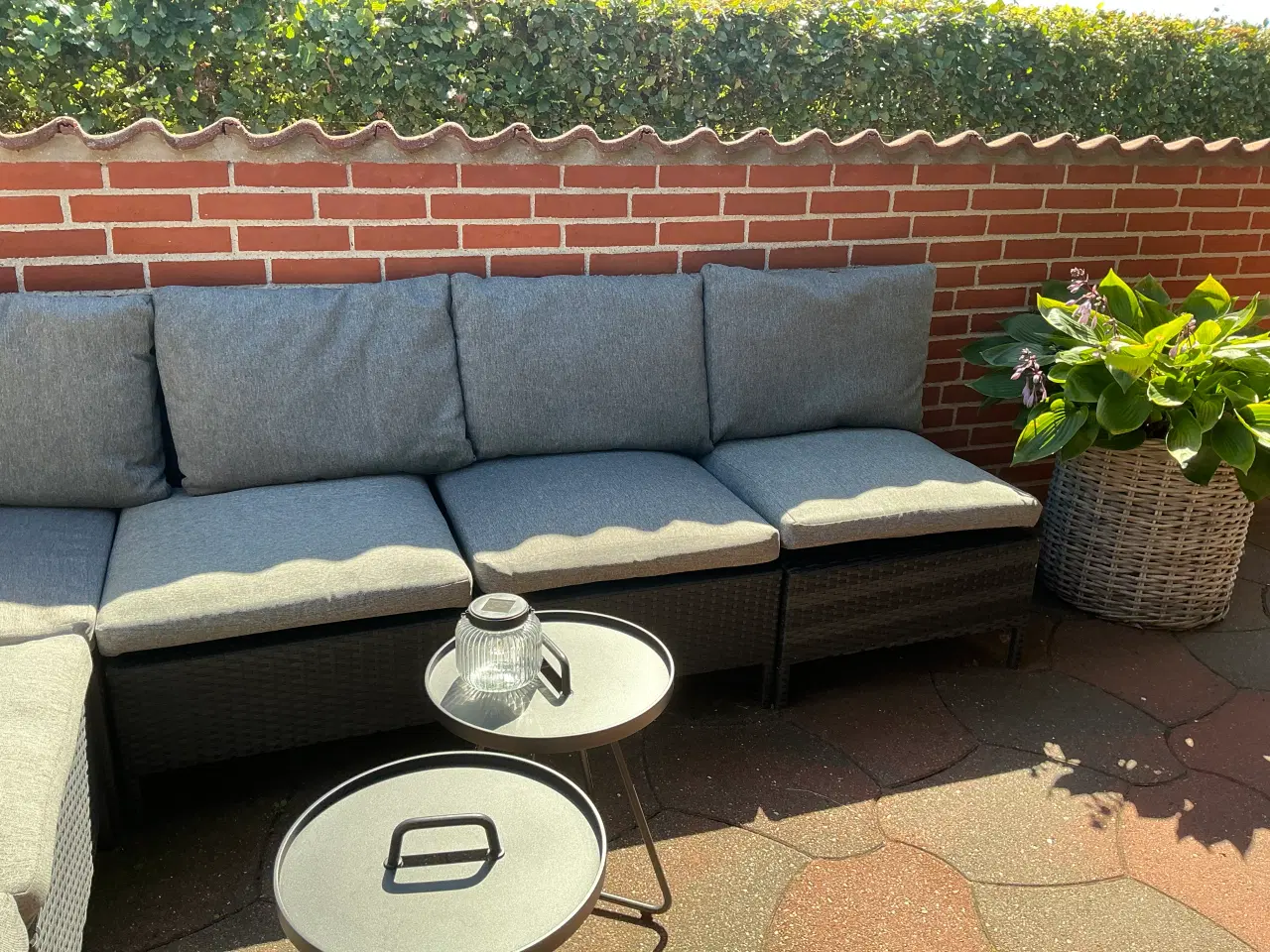 Billede 3 - Udendørs lounge sofa med 5 flytbare moduler