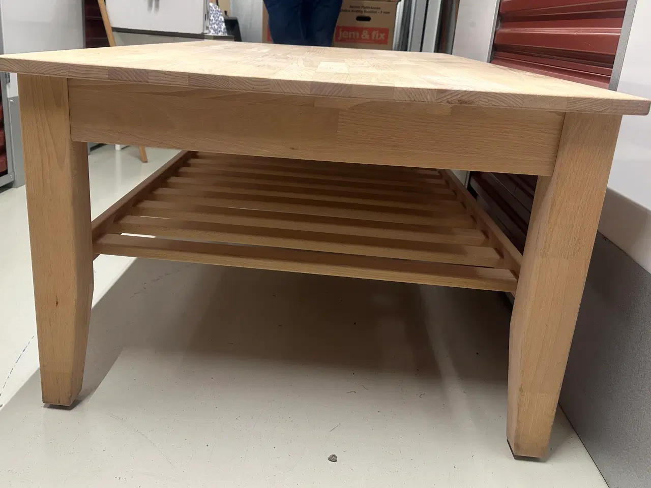 Billede 2 - Sofabord massiv eg 