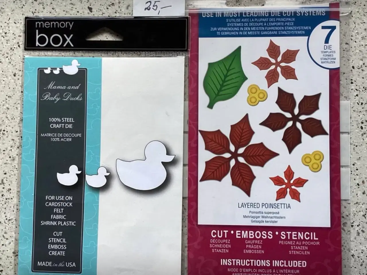 Billede 6 - Scrapbook dies, forskellige sæt, punch mm.  Fra