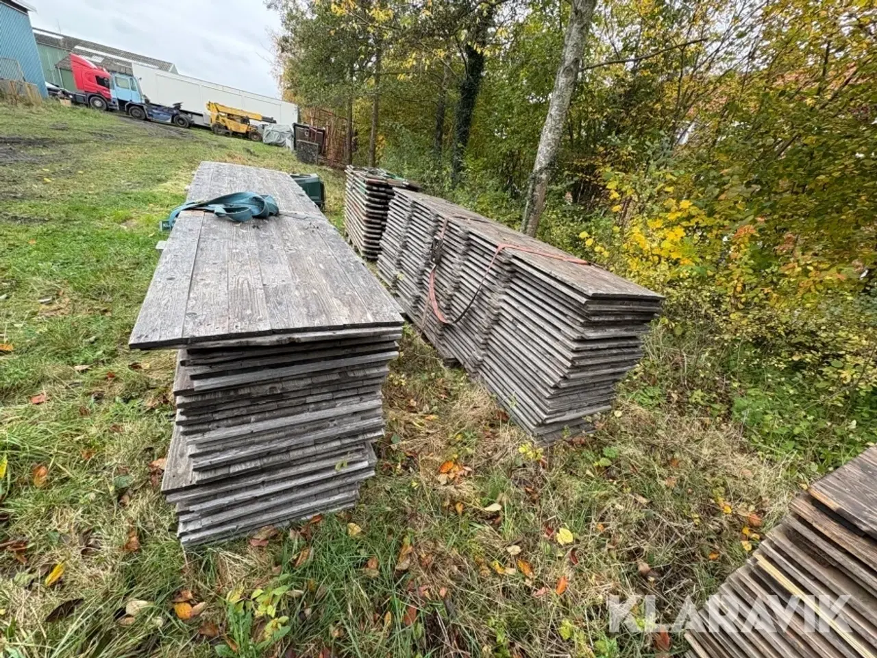 Billede 2 - Gulv til telt 2 paller 40 styk