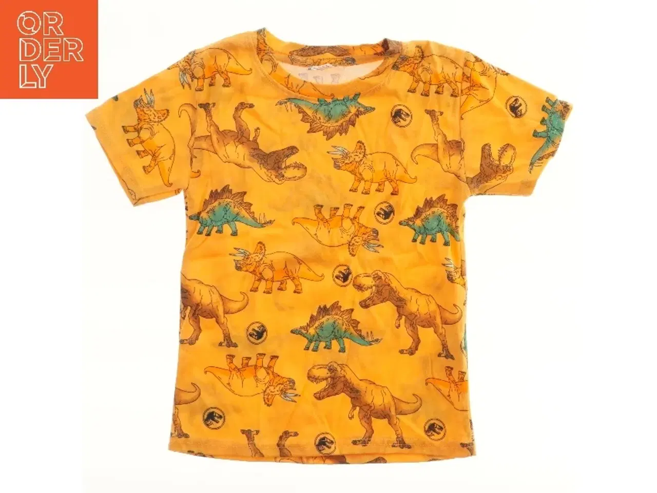 Billede 1 - Børne T-shirt med dinosaurprint fra H&M (str. 122)