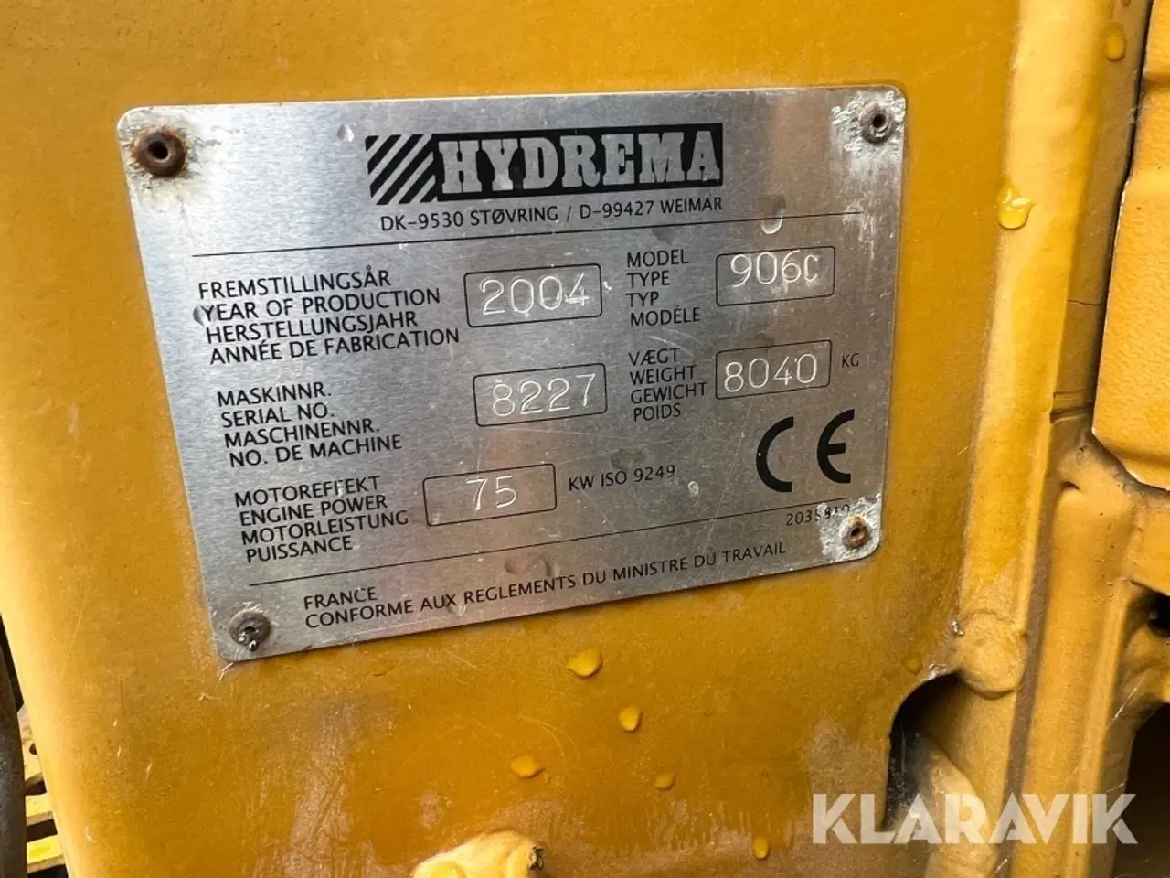 Billede 5 - Rendegraver Hydrema 906 C