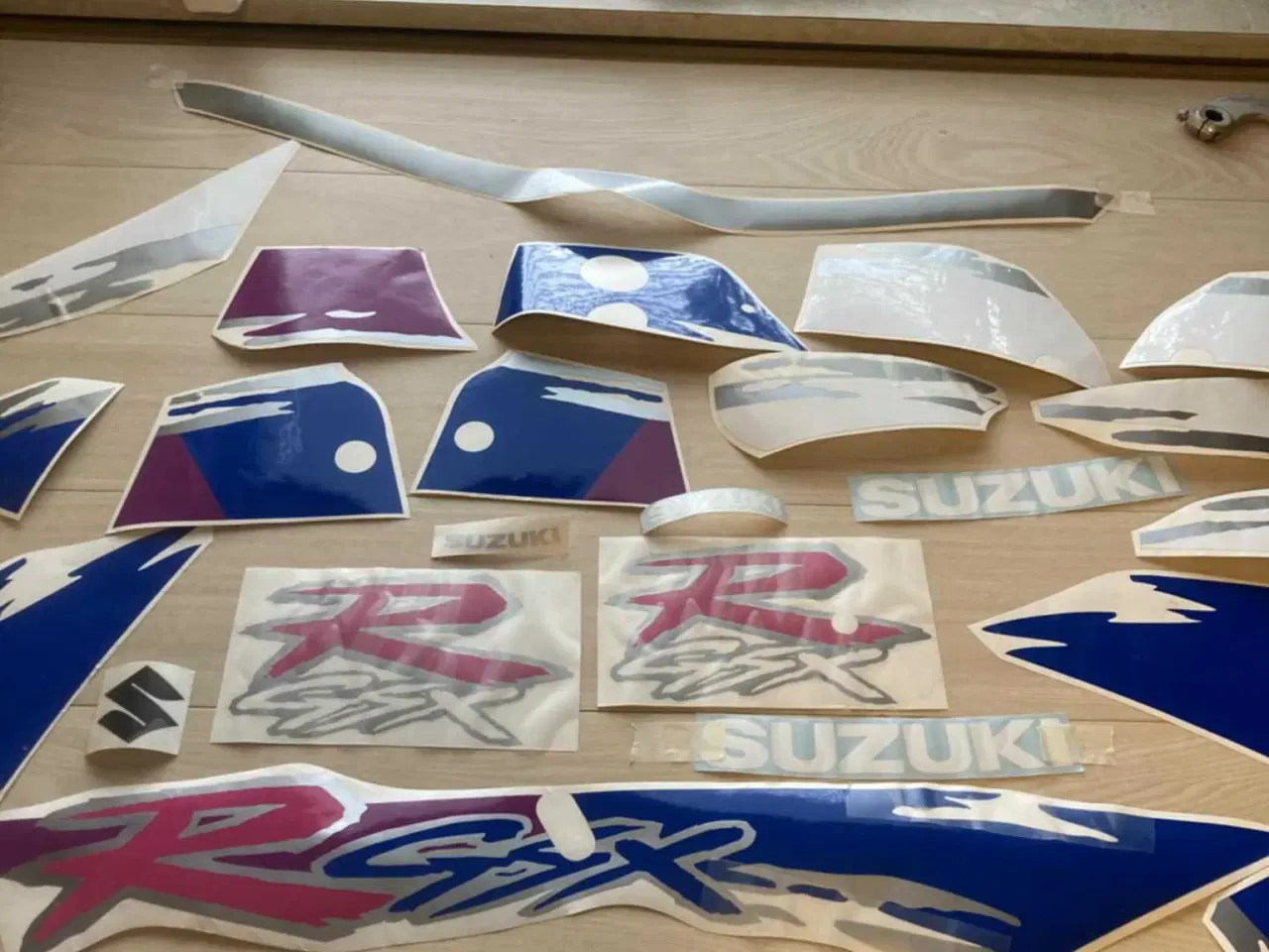 Billede 7 - Suzuki GSXR 750 stafferinger 