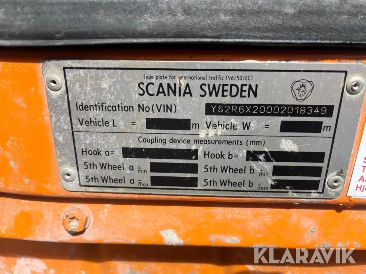 Billede 6 - Lastbil / trækker Scania R500 V8