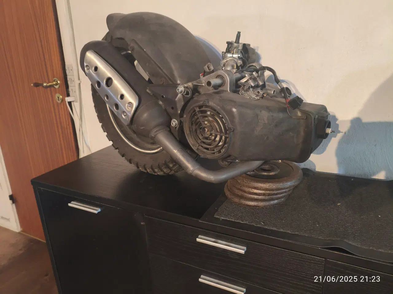 Billede 7 - Nyrenoveret 125cc PGO-motor 2takt med alt tilbehør