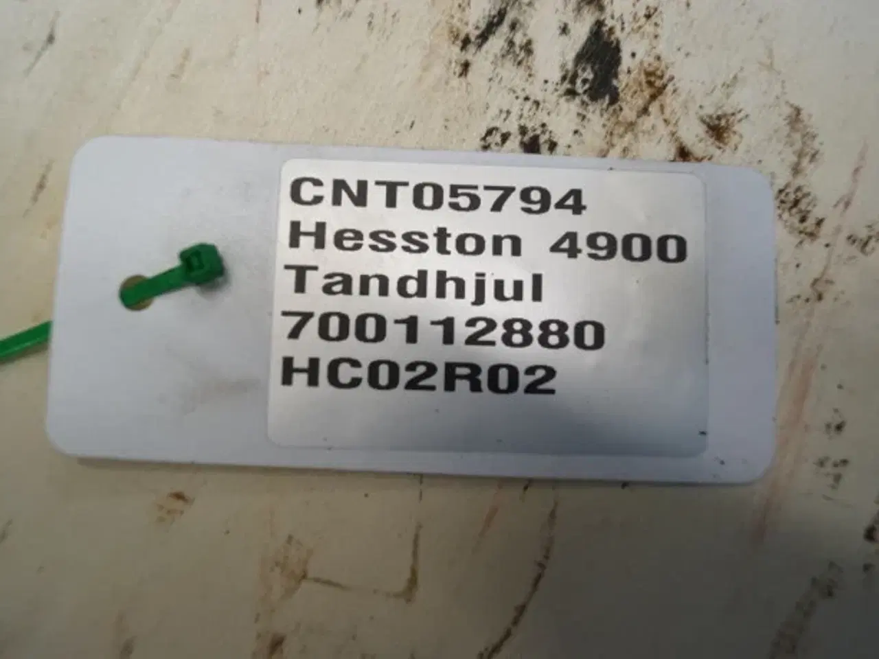 Billede 6 - Hesston 4900 Tandhjul 700112880