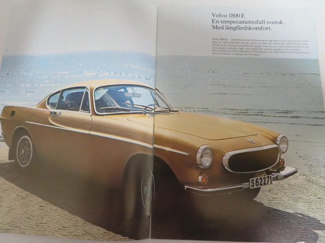 Billede 2 - Volvo 1800E salgsbrochure