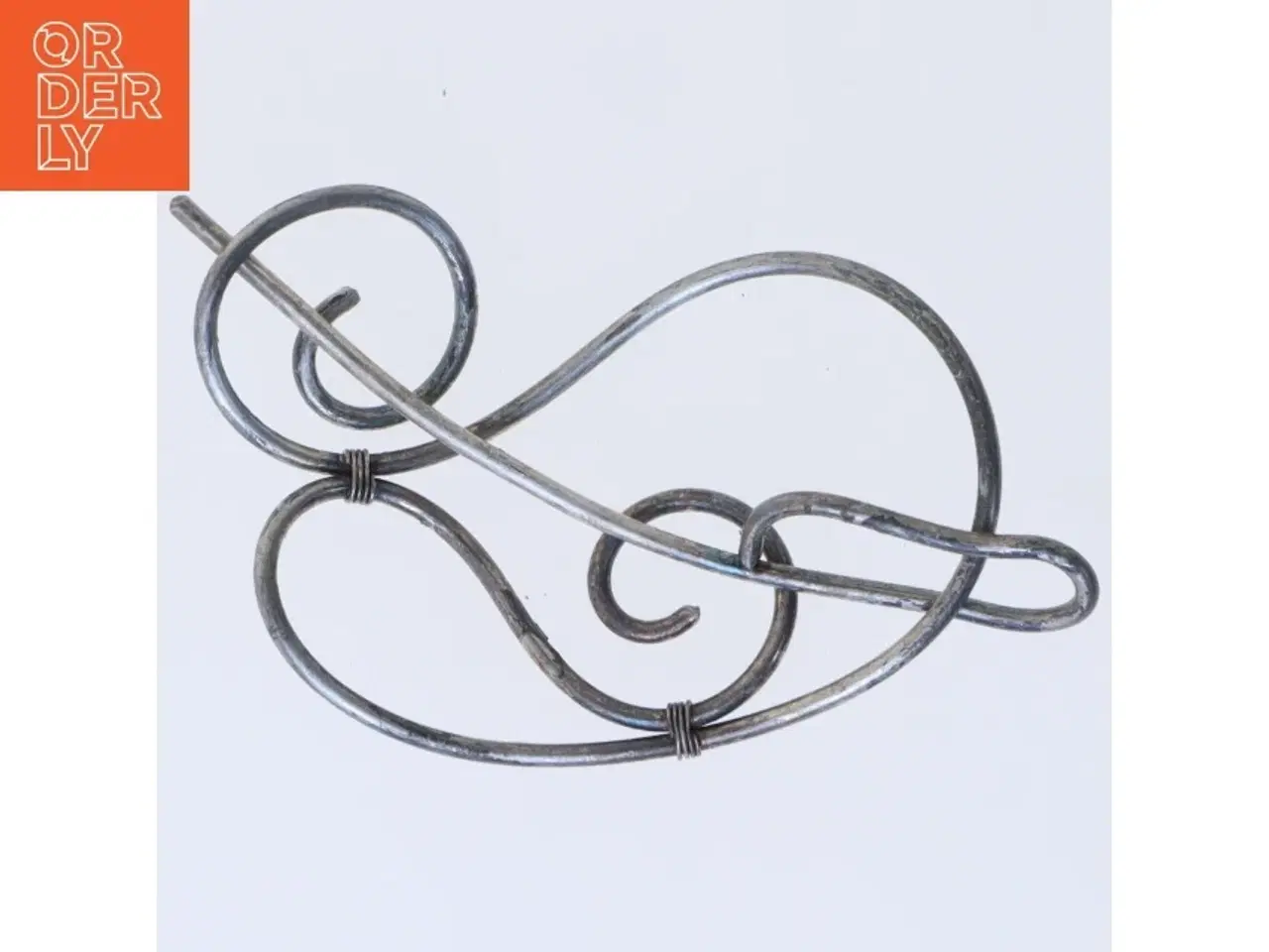 Billede 3 - Metal hårspænde (str. 12 cm)