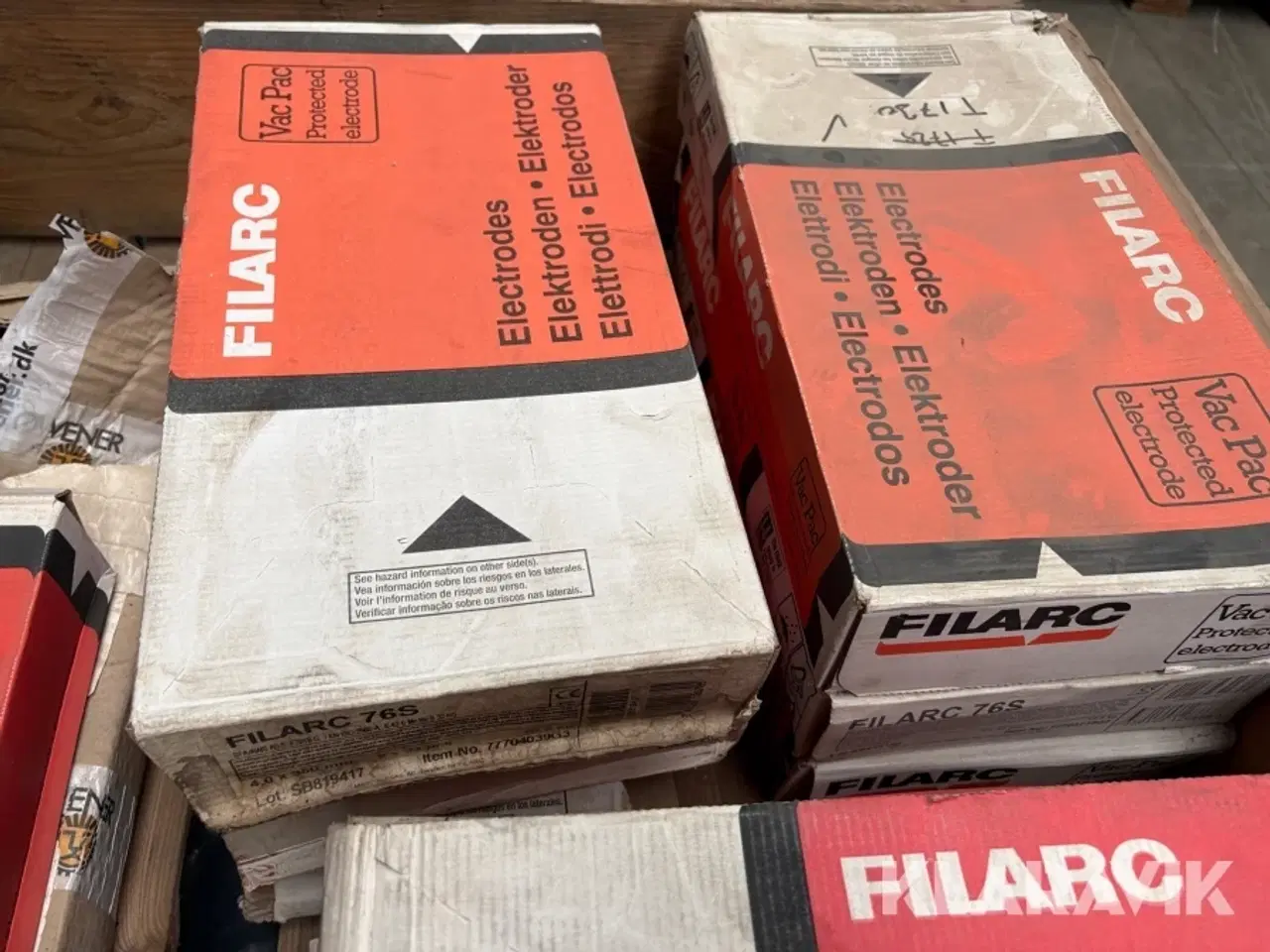 Billede 4 - Elektroder Filarc 4 millimeter 19 kasser