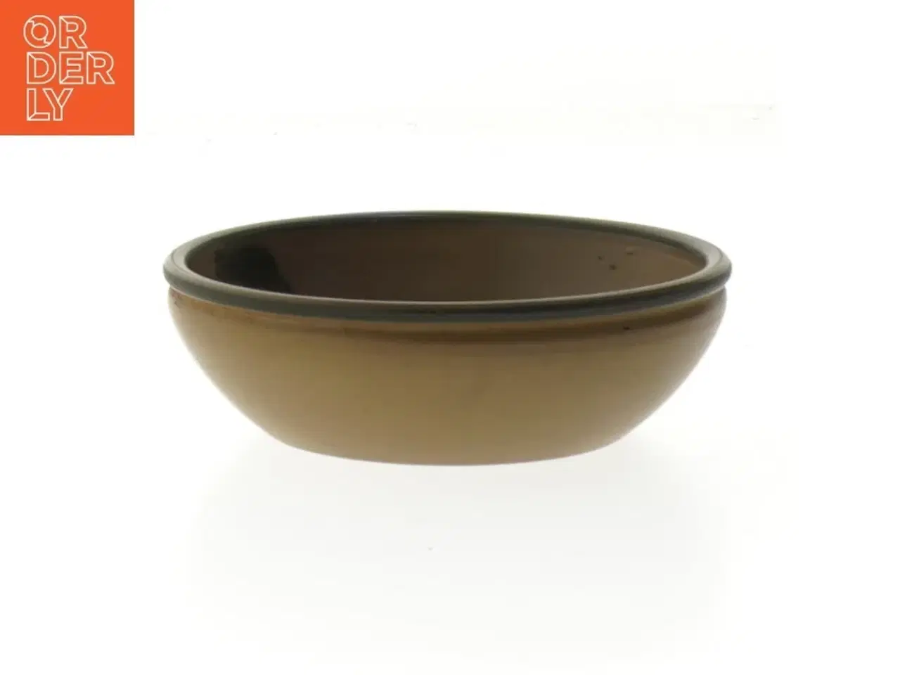 Billede 2 - L. Hjort Lille keramikskål med fuglemotiv (str. 9,5 cm)