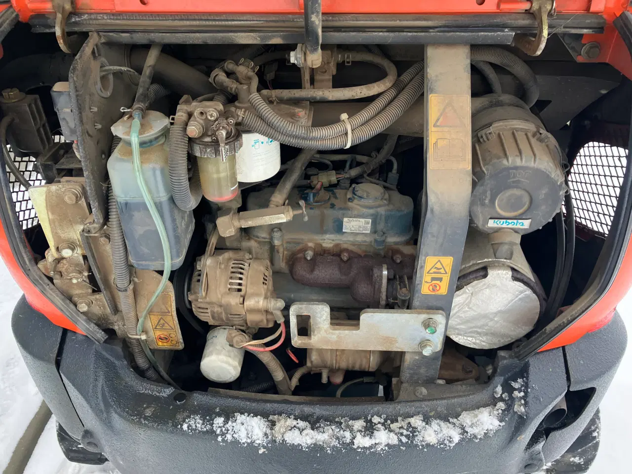 Billede 13 - Kubota KX16-4 med kun 608 timer fra ny.