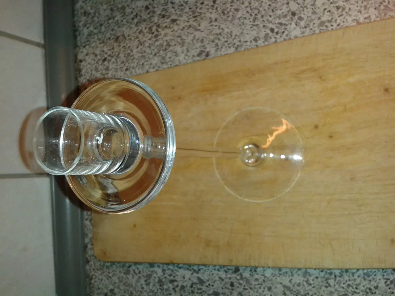 Billede 1 - Glas lysestage