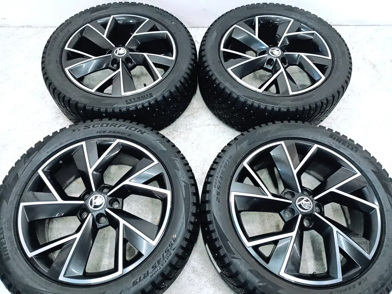 Billede 5 - 5x112 19" ET43 nav 57,1 SKODA Triglav vintersæt