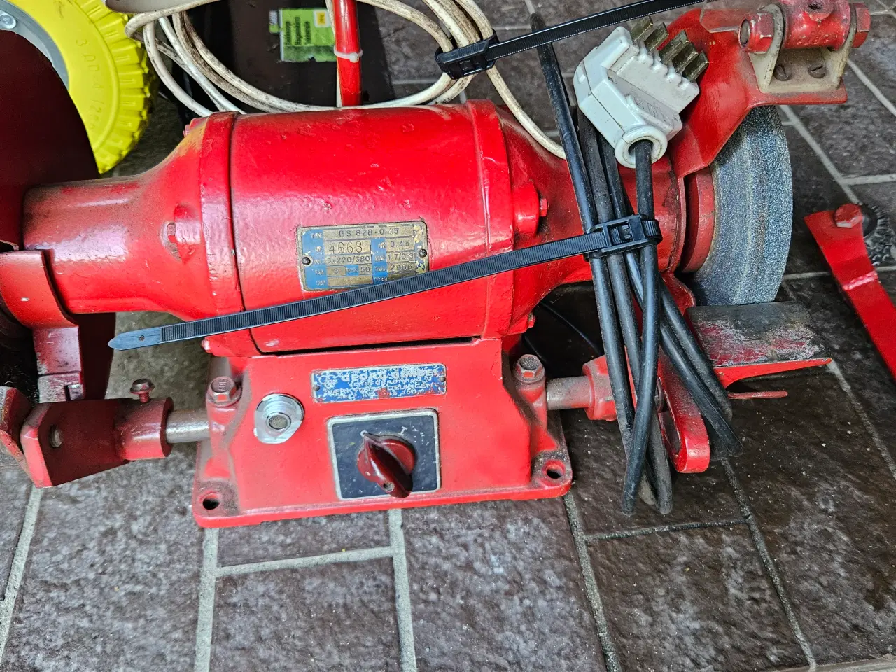Billede 1 - industri slibebænk