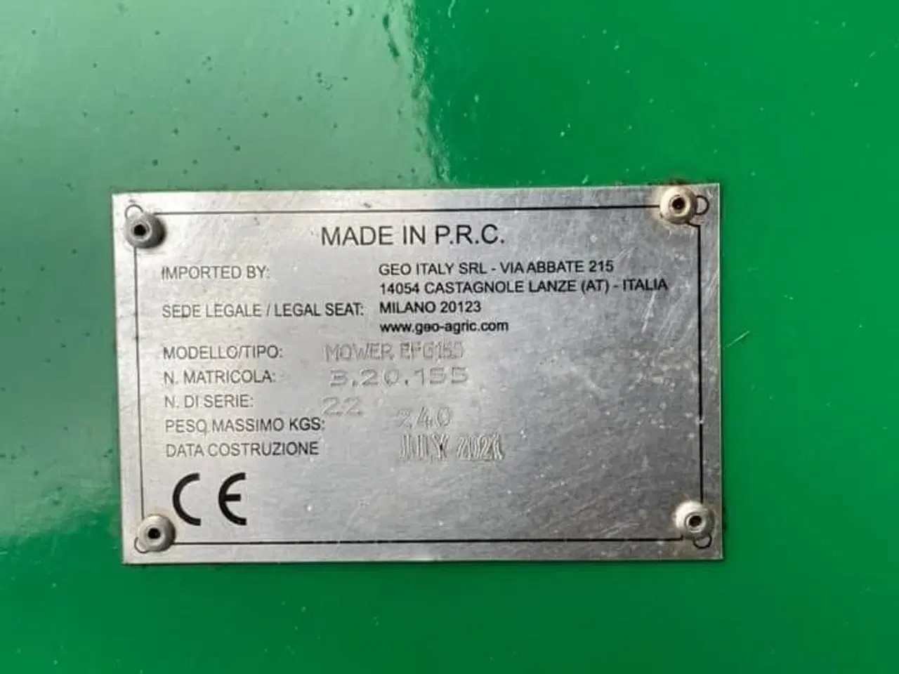 Billede 3 - EFG Geo 155 slagleklipper