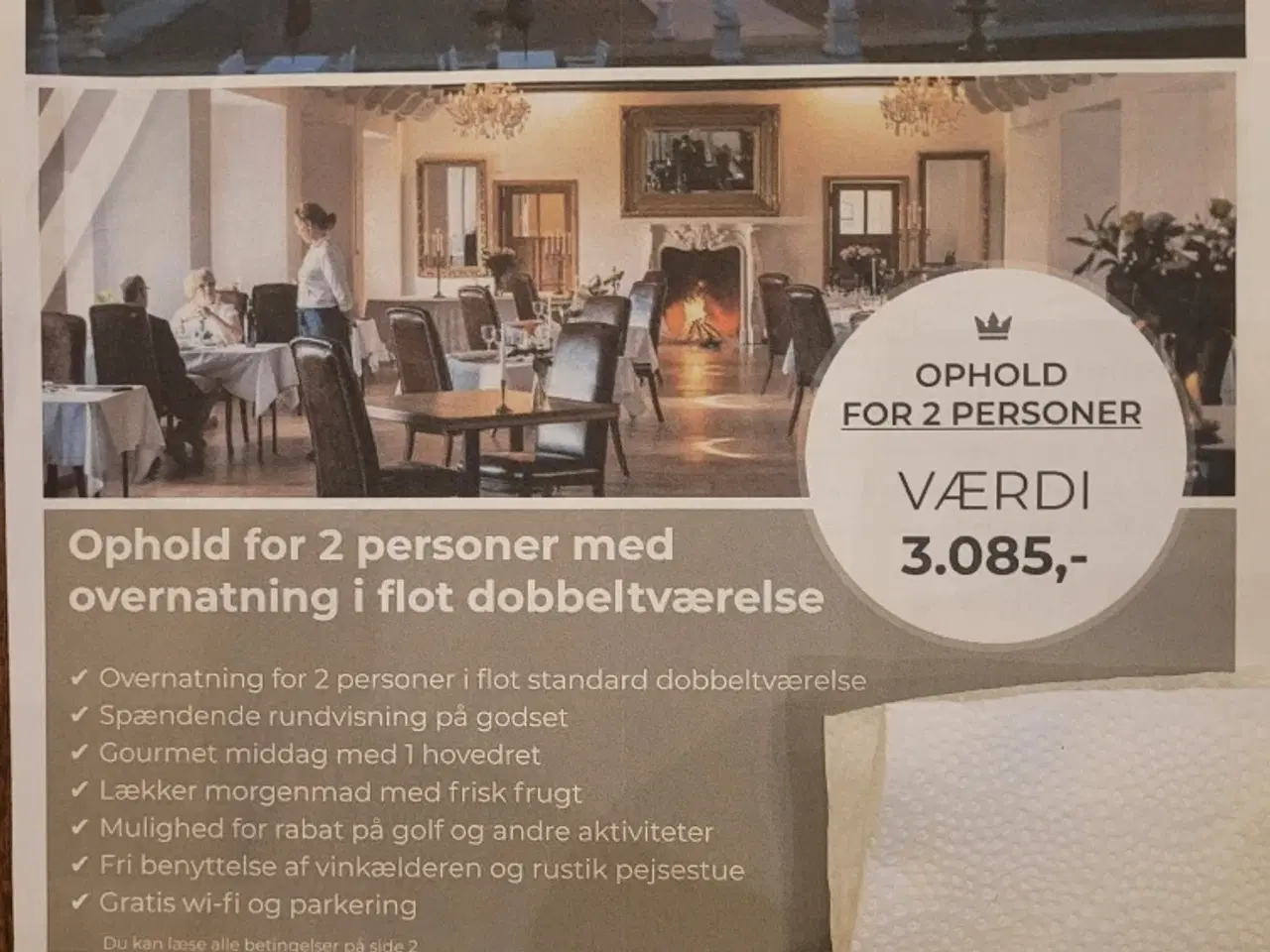 Billede 1 - Ophold på Skrøbelevgods