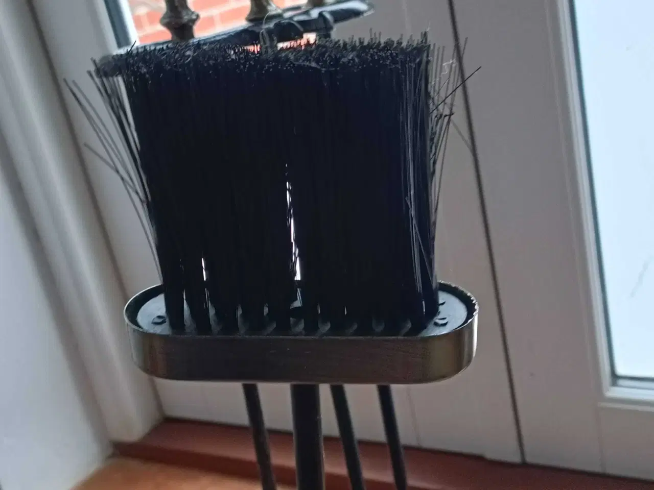 Billede 4 - Pejsesæt med messing greb 