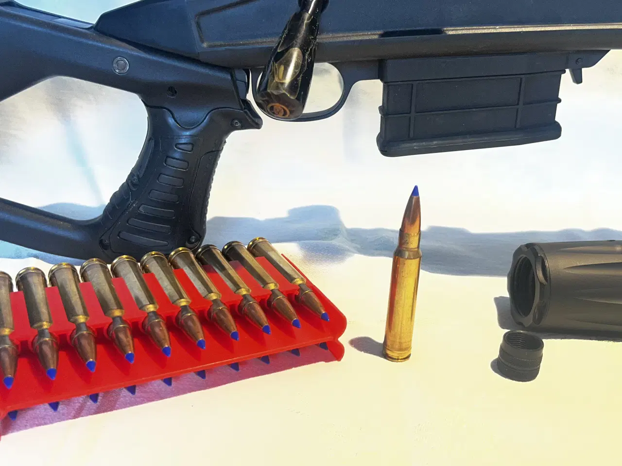 Billede 8 - Custombygget Weatherby Vanguard kal. 338 win mag