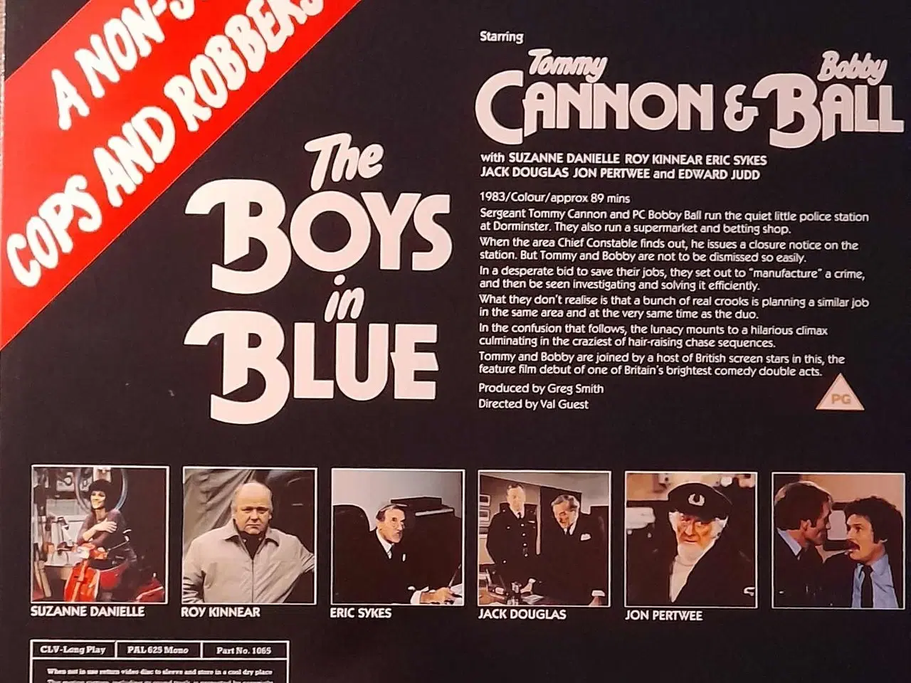 Billede 2 - The Boys in Blue, Laserdisc film, komedie