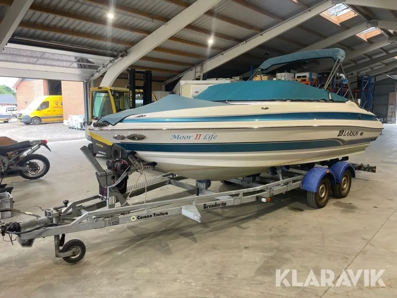 Billede 1 - Båd Larson LXI 208 med bådtrailer