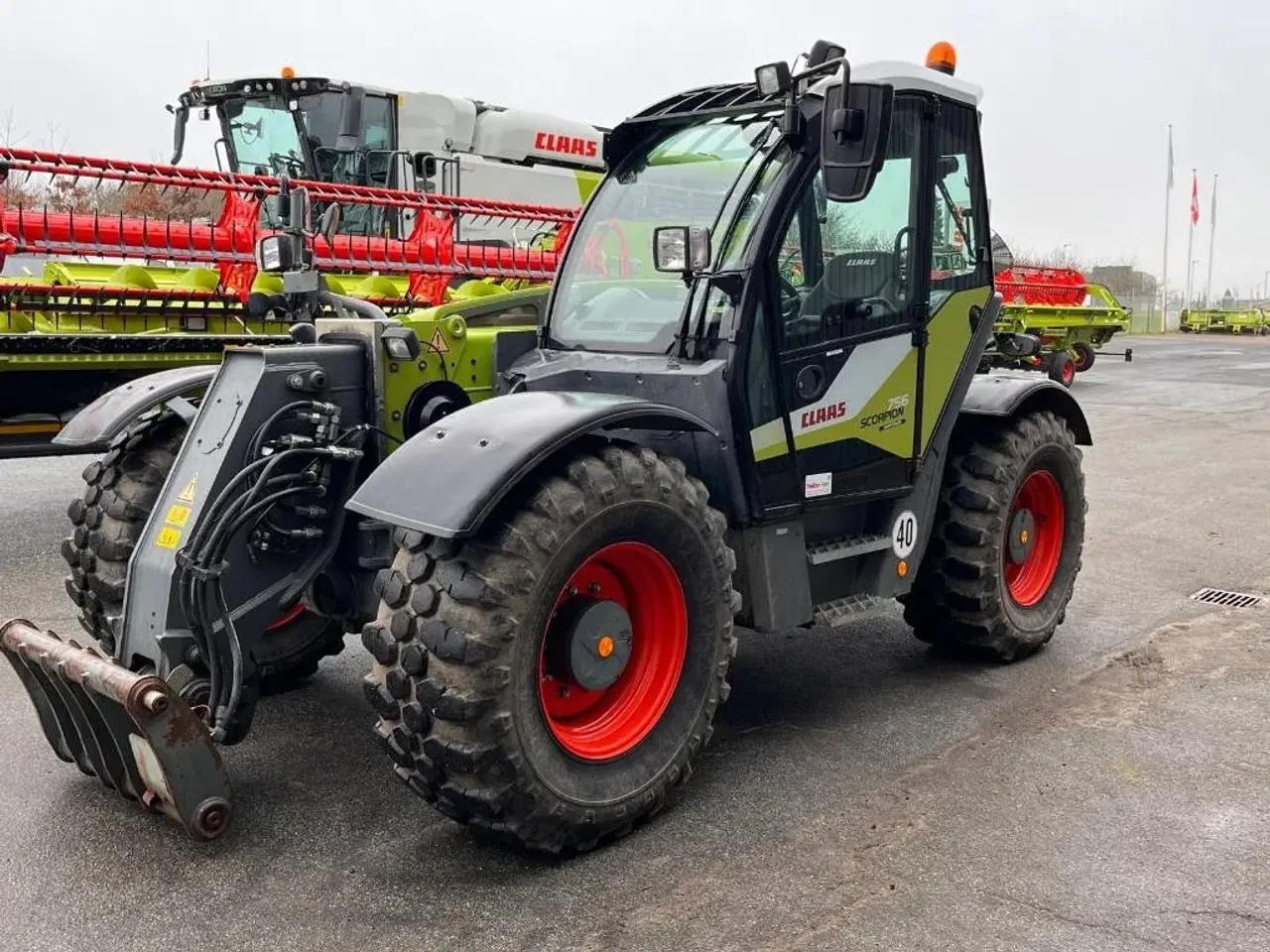 Billede 8 - CLAAS SCORPION 756 VP Plus