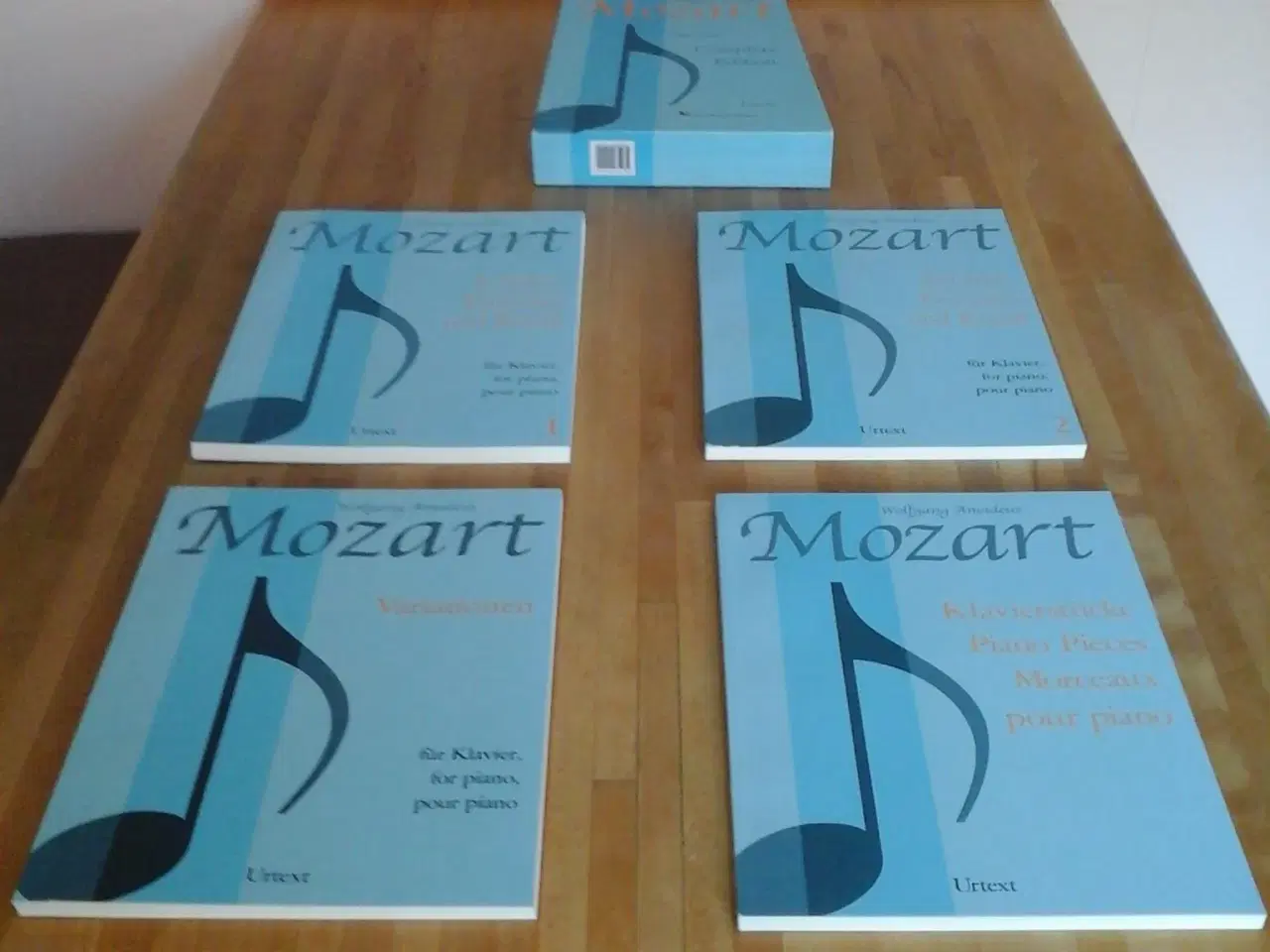 Billede 1 - Mozart noder for klaver og piano