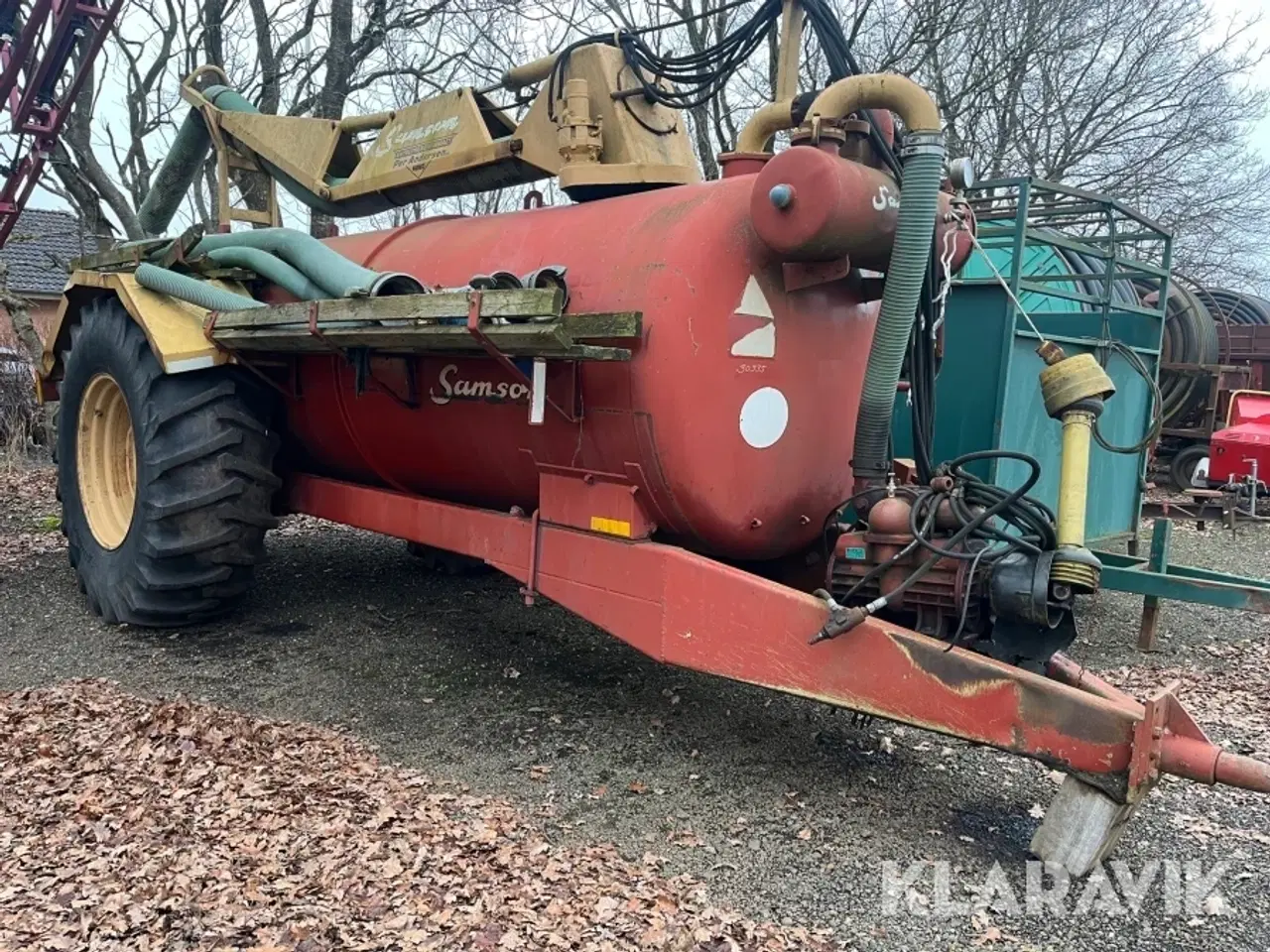 Billede 2 - Slamsuger Samson 10.000 liter med Battioni Pagani pumpe