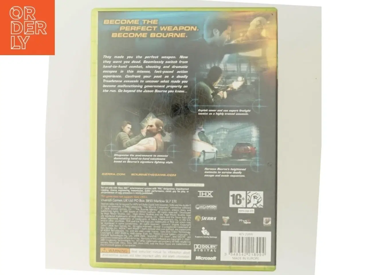 Billede 3 - Robert Ludlum&#39;s The Bourne Conspiracy til Xbox 360 fra Sierra