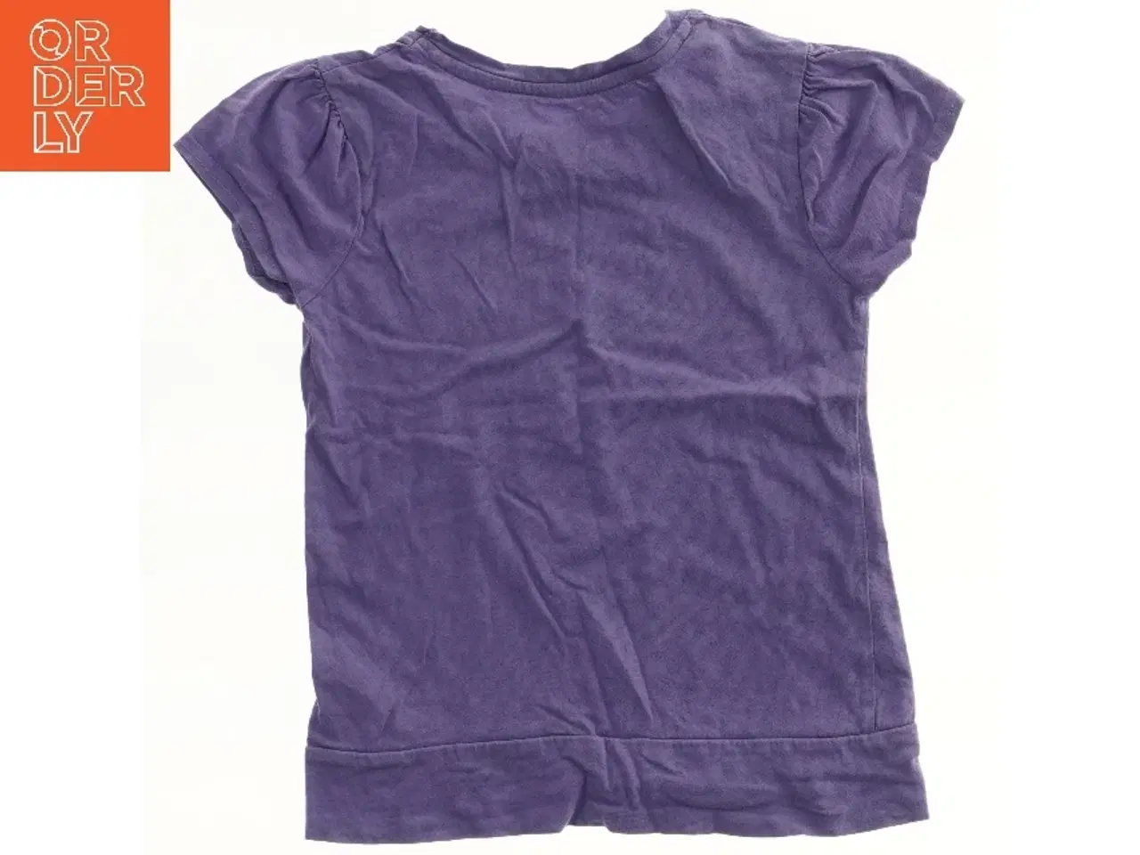 Billede 1 - Lilla T-Shirt med Minnie Mouse tryk fra Disney (str. 116)