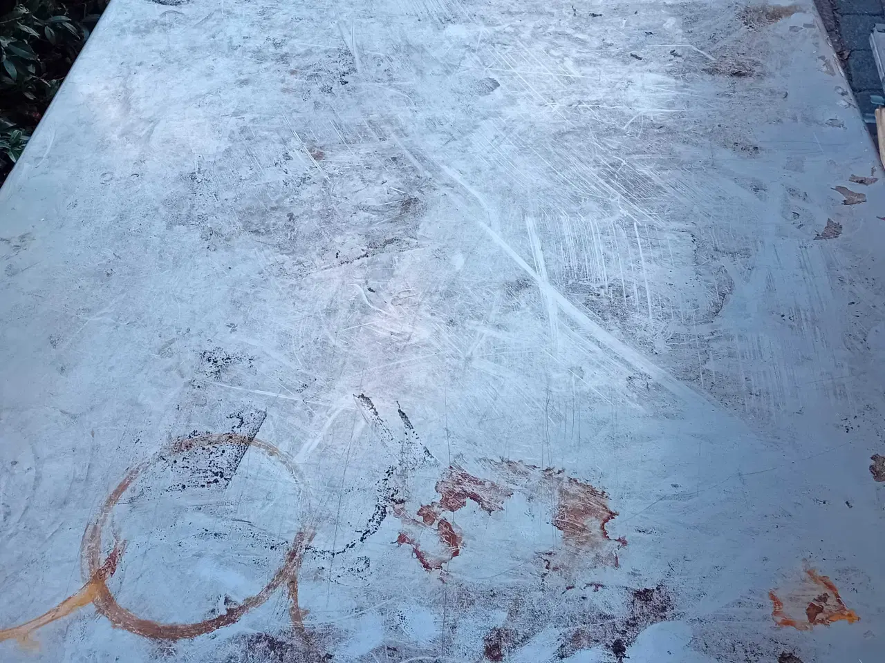 Billede 1 - Rustfri kraftig stålbord