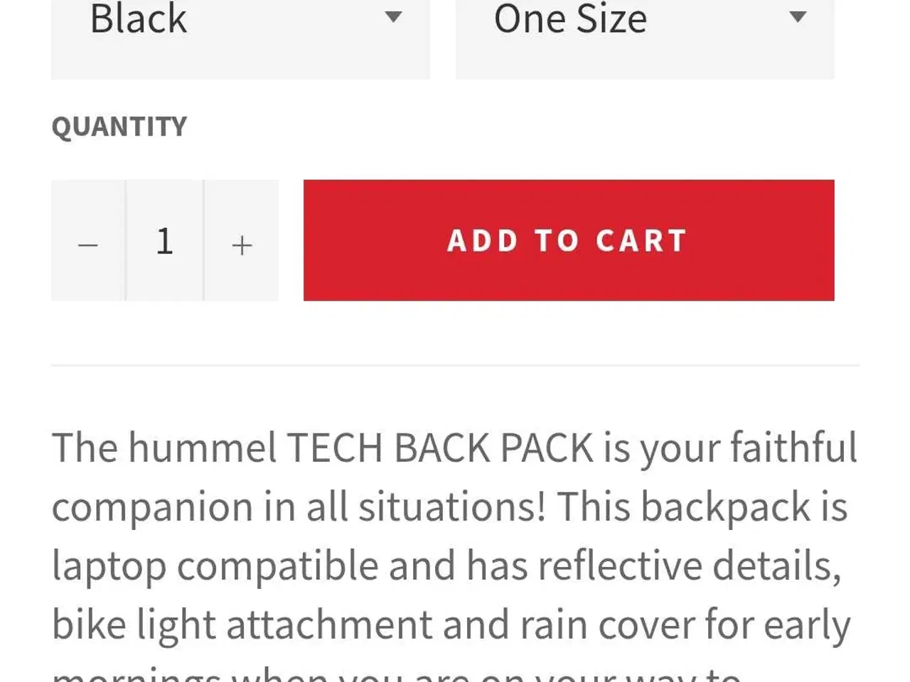 Billede 9 - Hummel trekking rygsæk